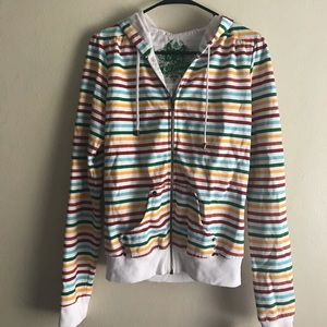 Long Sleeve Zip Up sweatshirt 🌈